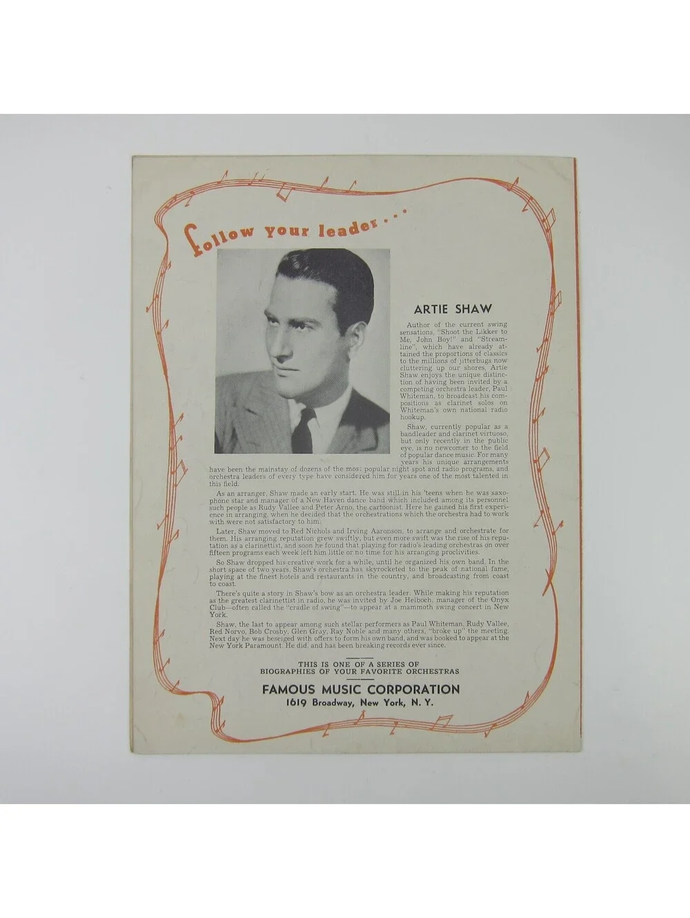 N/A sheet music